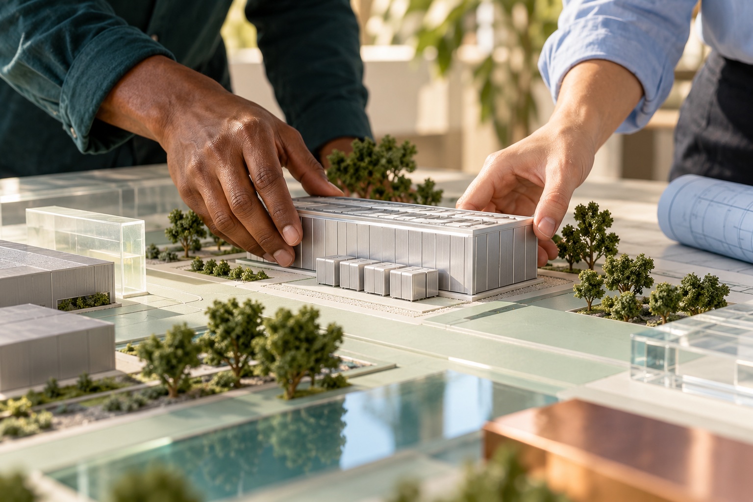 Conceptual Verdant illustration: People and planning